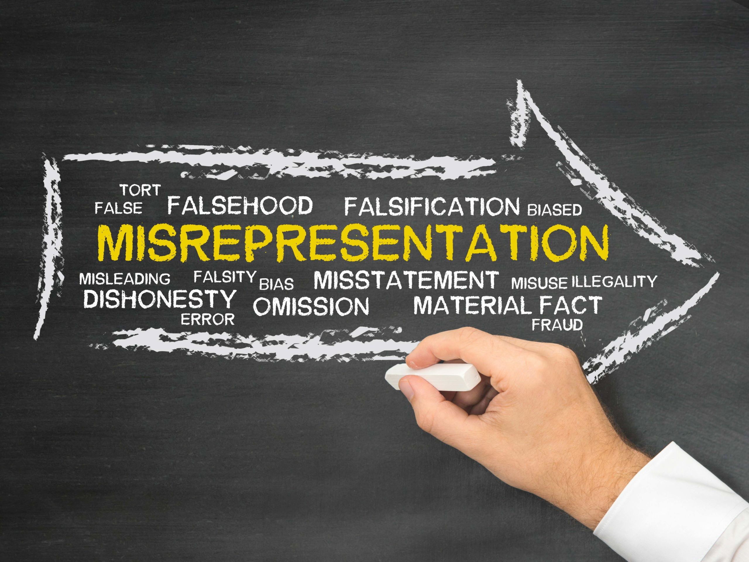 Lỗi khai hồ sơ: Misrepresentation – Khai báo sai sự thật